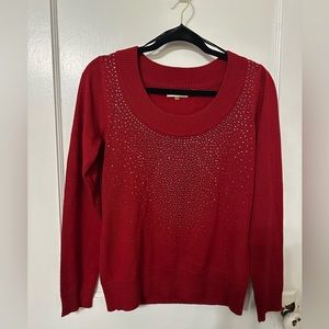 Calvin Klein Red Sweater size small